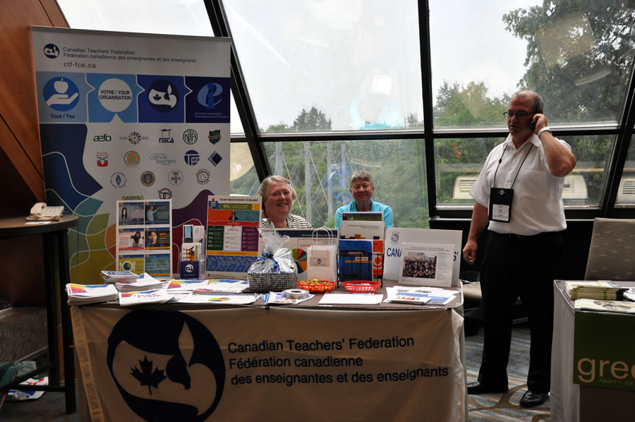 CTF booth at Annual Meeting