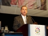 President Hammond delivers his opening address