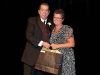 Sam Hammond with Lynda McDougall, Honorary Life Member