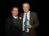 Sam Hammond presents the President's Award to Martin Long