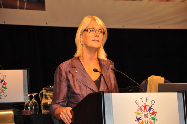 CTF President Mary-Lou Donnelly
