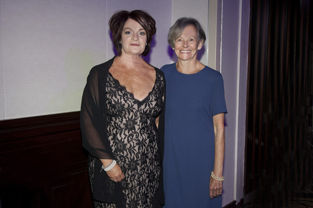 Sharon O'Halloran with Mary Morison